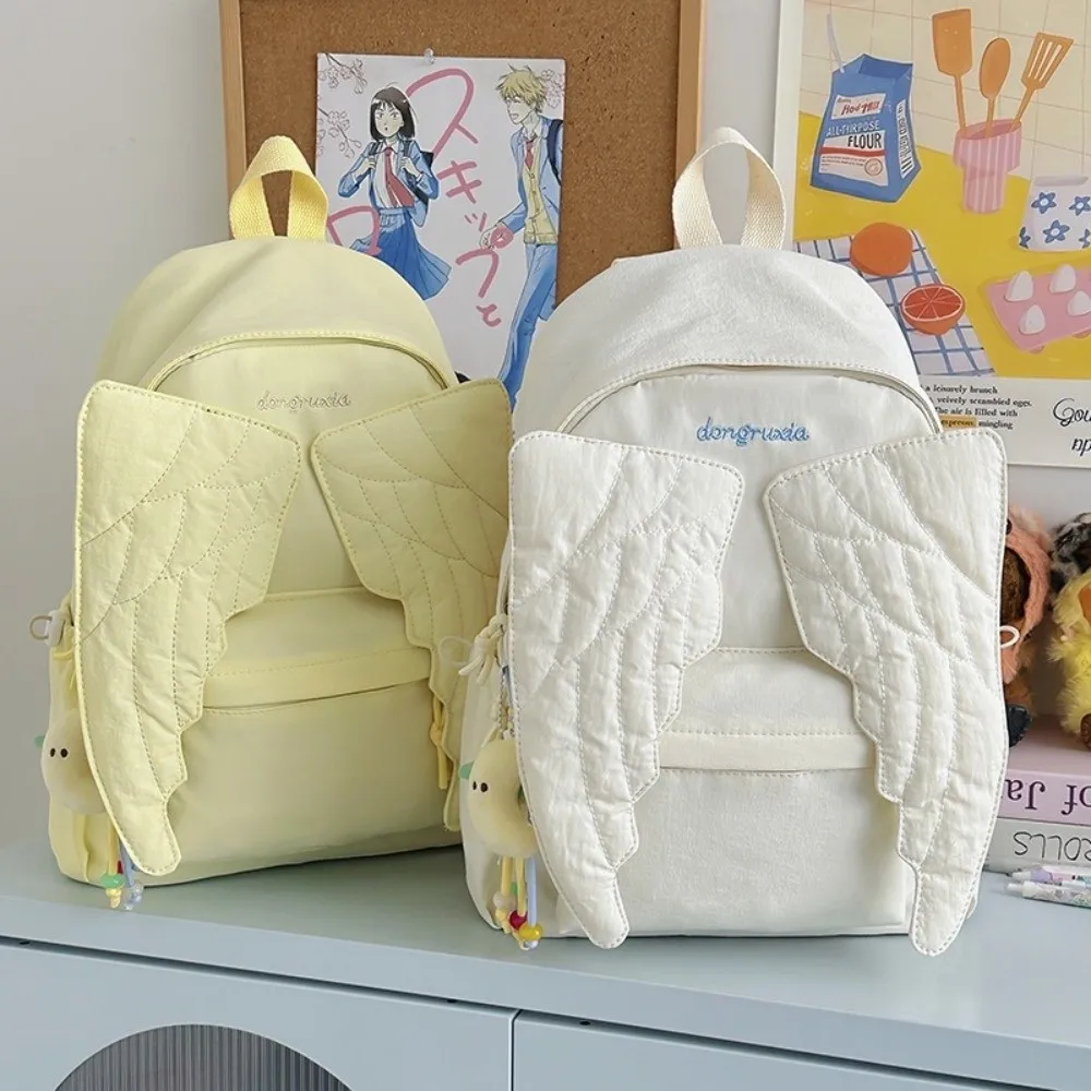 Çok Yönlü Melek Kanadı Sırt Ça - Canvas Backpack Casual incelemesi ve fiyatı